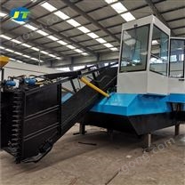 大型河道水浮萍打撈船 水草收割割草船